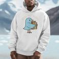 Read Mo Books Cute Bird Reading Kids Book Lover Men Hoodie Read Mo Books Cute Bird Reading Kids Book Lover Men Hoodie