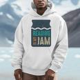 Reading Is My Jam Book Lover And Reading Teacher Men Hoodie