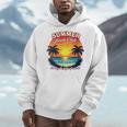Retro Summer Book Reading Club Men Hoodie