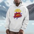 School Counselor Teacher Superhero Superpower Comic Book Premium Tri-Blend Men Hoodie