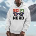 Sci Fi Nerd Science Fiction Book Movie Fan Men Hoodie