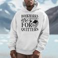 Smut Reader Reading Gift For Book Nerds Bookworms Men Hoodie