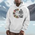 So Many Books Little Time Retro Bookish Book Lover Men Hoodie