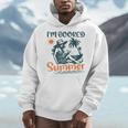 Summer Reading Books Lover I'm Booked For The Summer Men Hoodie
