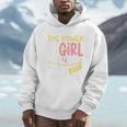 Never Underestimate Bookworm Girl Book Reader Reading Men Hoodie