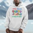 I Will Read Books Everywhere Across America Child Readers Men Hoodie