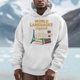 World Languages Squad Books Tower Performance Men Hoodie