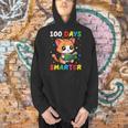 100 Days Smarter Happy Cute Cat Reading A Book Men Hoodie