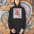 4th Of July Patriotic Read Blue Books Men Women Kid Men Hoodie