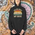 Ask Me About My Book Published Author Literary Writers Men Hoodie
