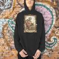 The Aunt Tarot Card Women Skeleton Aunty Book Lover Men Hoodie