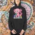 Axolotl Book Reading Bookworm Readolotl Mexican Salamander Men Hoodie Axolotl Book Reading Bookworm Readolotl Mexican Salamander Men Hoodie