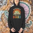 Ban The Fascists Save The Books Book Lover Worm Nerd Men Hoodie