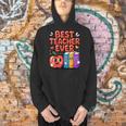 Best Teacher Ever Cute Apple Books School Classroom Vibes Men Hoodie Best Teacher Ever Cute Apple Books School Classroom Vibes Men Hoodie