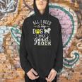 Bichon Frise Dog Saying Drawing Books Reading Men Hoodie
