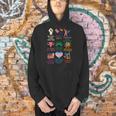 BLM Human Rights Feminism Trans Science Books LGBTQ Kindness Men Hoodie