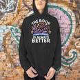 The Book Is Always Better Literature Teacher Reading Men Hoodie The Book Is Always Better Literature Teacher Reading Men Hoodie