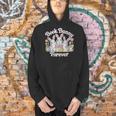 Book Bunny Forever Easter Reading Librarian Bookworm Men Hoodie