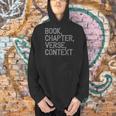 Book Chapter Verse Context Christian Theology Men Hoodie