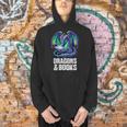 Book Dragons And Books Reading Lover Men Hoodie