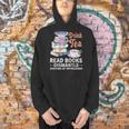 Book Lover Quote Drink Tea Read Books Cool Book Lover Men Hoodie