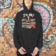 Book Lovers Bookworm Book Nerd I'm Ok Men Hoodie