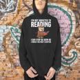 Book Reader Art For Men Women Bookish Book Nerd Lover Men Hoodie