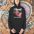 Book Reading Anglerfish I Read Past My Bed Time Librarian Men Hoodie