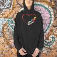 Book Reading Books Heart Men Hoodie