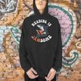 Book Reading Is Jawsome Reading Books Men Hoodie