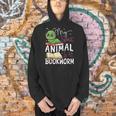 Book Reading My Spirit Animal Is A Bookworm Men Hoodie