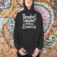 Book Reading Teacher Librarian Reader Men Women Girls Kids Men Hoodie