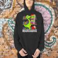 Book Readosaurus Dinosaur Books Library Reading Lovers Men Hoodie