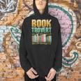 Book Trovert Introvert Reader Men Hoodie