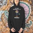 Bookaholic Book Reading Its Not Hoarding If Its Books Men Hoodie