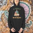 All Booked Up For The Holidays Reading Book Lover Xmas Men Hoodie