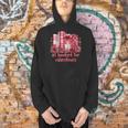 All Booked For Valentines Coquette Bow Book Lover Bookworm Men Hoodie
