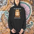 Bookish Girl Present Just a Girl Who Loves Hamster And Books Men Hoodie