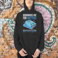 Bookmarks Are For Quitters Book Lover Saying Men Hoodie