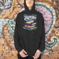 Bookmarks Are For Quitters Reading Quote Book Lover Men Hoodie