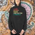 I Like Books Dogs And Maybe 3 People Books & Dogs Men Hoodie
