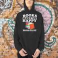 Books Make Me Happy Humans Make My Head Hurt Men Hoodie