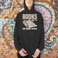 Books Are Just TV For Smart People Librarian Library Men Hoodie Books Are Just TV For Smart People Librarian Library Men Hoodie