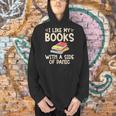 I Like My Books With a Side Of Panic Thriller Men Hoodie