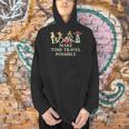 Books Make Time Travel Possible Book Reader Men Hoodie