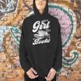 Bookworm Book Reading Just A Girl Who Loves To Read Books Men Hoodie