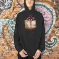 Bookworm Heart Librarian Book Nerd Library Reading Men Hoodie