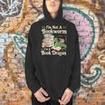 Bookworm I'm A Book Dragon Fantasy Reader Lover Bookish Men Hoodie