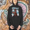 Booooks Cat Reading Book Ghosts Halloween Librarian Teacher For Men Women Kids Men Hoodie