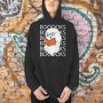 Booooks Cute Ghost Reading Books Halloween For Teacher &Kids Men Hoodie Booooks Cute Ghost Reading Books Halloween For Teacher &Kids Men Hoodie